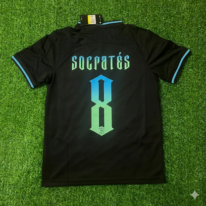 Socrates Brazil Retro Football Jersey