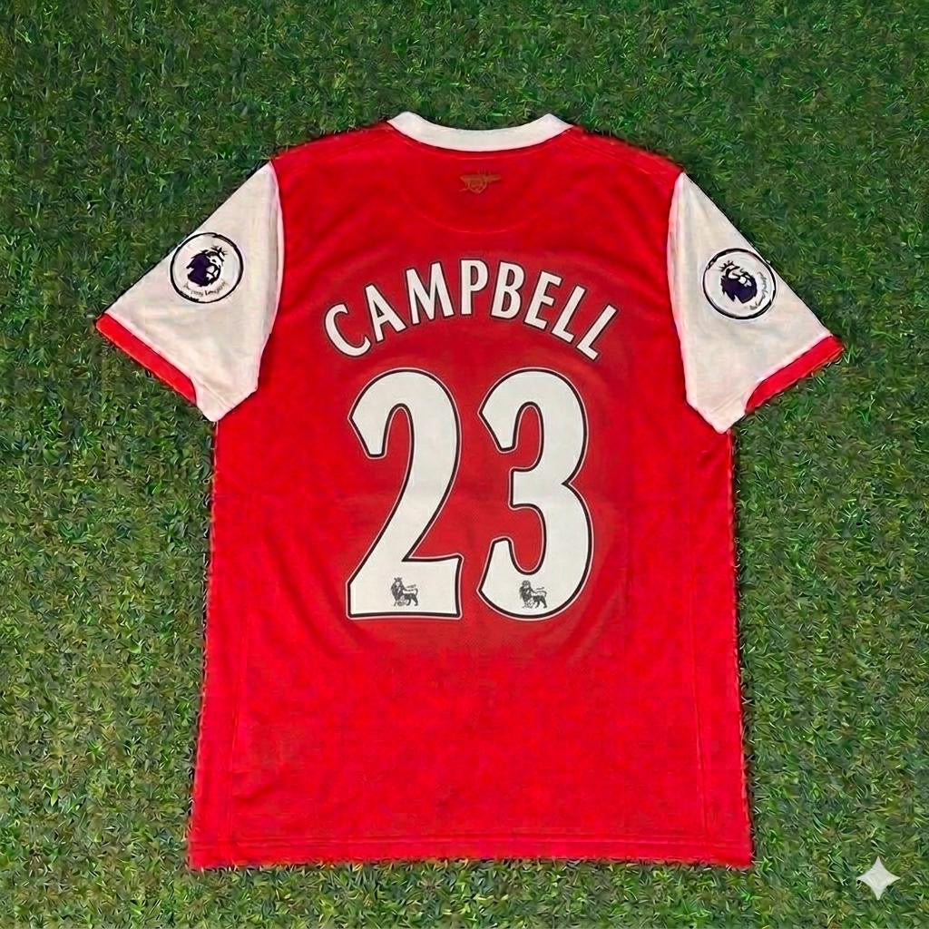 Sol Campbell #23 Arsenal 2006/2008 Season Retro Football Jersey