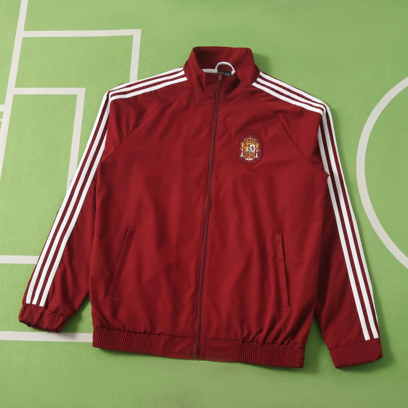 Spain World Cup 2026 Red Windbreaker Jacket
