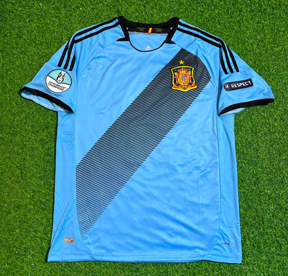 Spain EURO 2012 Final Retro Football Jersey