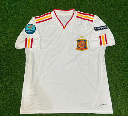 Spain EURO 2012 Final Retro Football Jersey