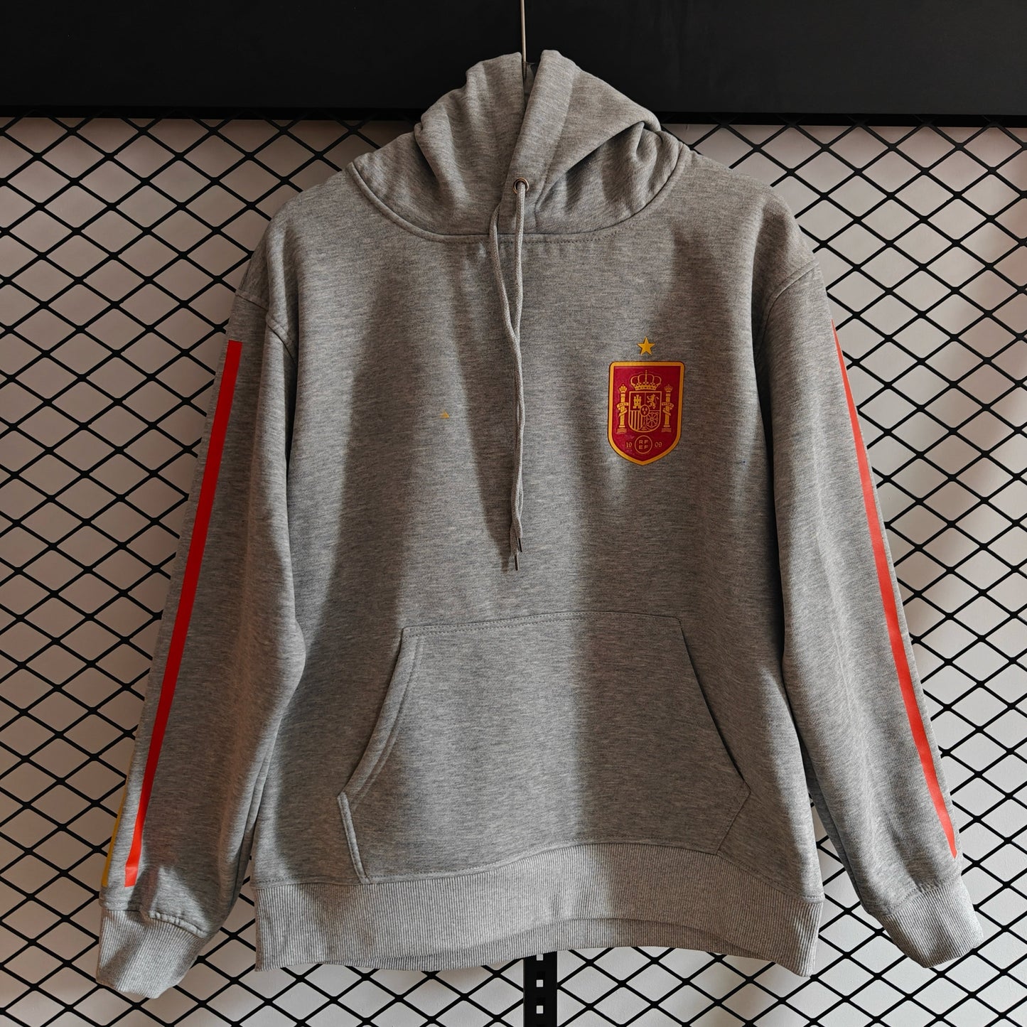 Spain - Hoodie Winter Fleece- Football Kapuzenpullover Paradise Edition
