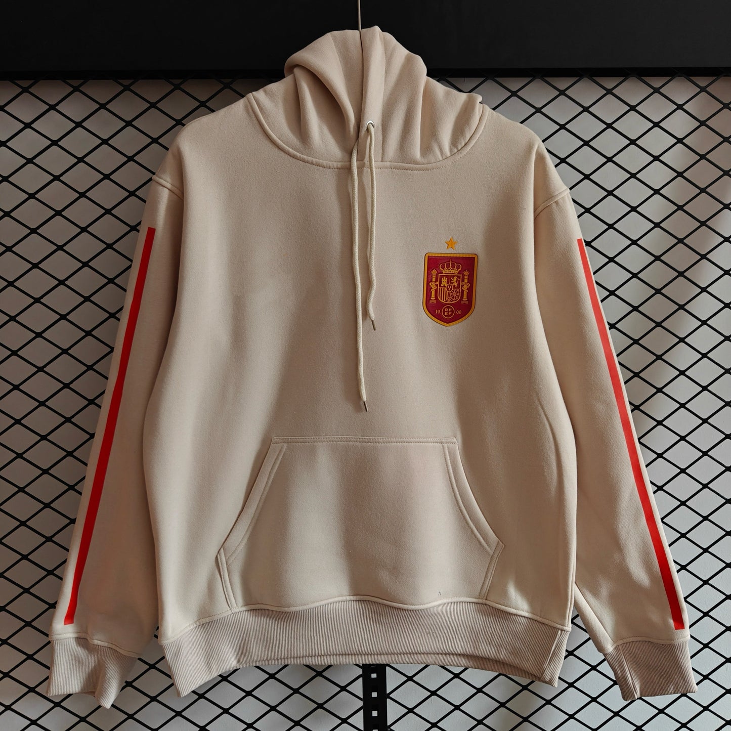 Spain - Hoodie Winter Fleece- Football Kapuzenpullover Paradise Edition