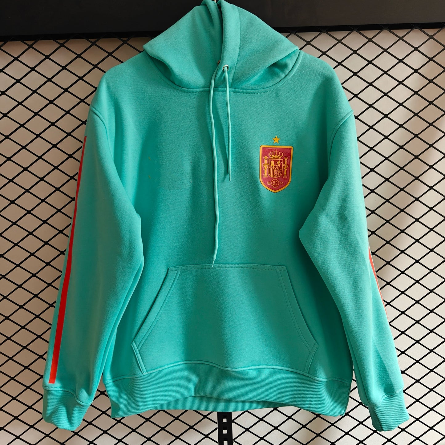 Spain - Hoodie Winter Fleece- Football Kapuzenpullover Paradise Edition