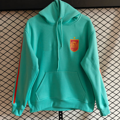 Spain - Hoodie Winter Fleece- Football Kapuzenpullover Paradise Edition