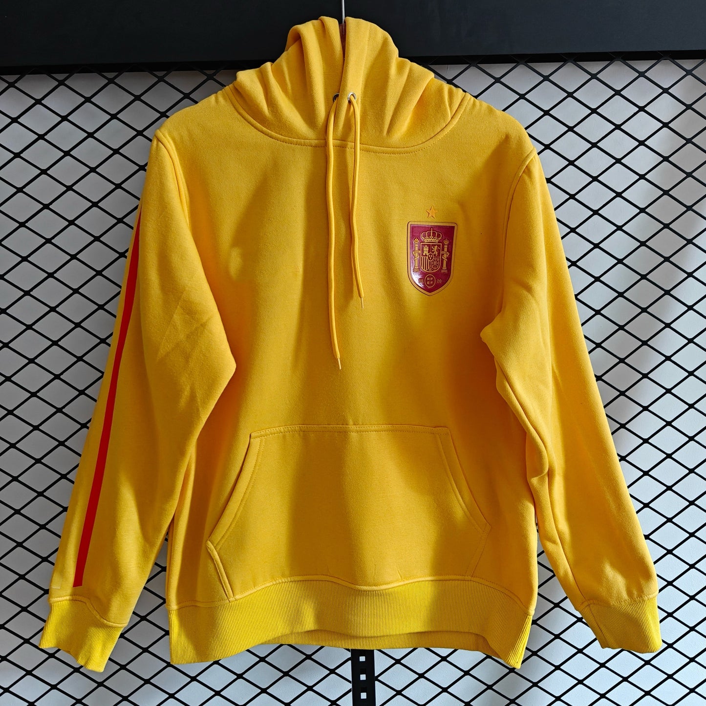 Spain - Hoodie Winter Fleece- Football Kapuzenpullover Paradise Edition