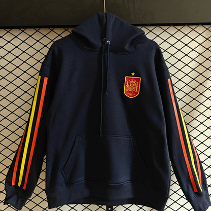 Spain - Hoodie Winter Fleece- Football Kapuzenpullover Paradise Edition