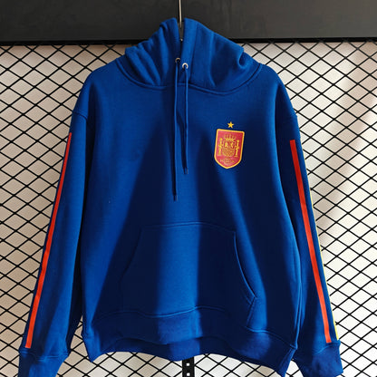 Spain - Hoodie Winter Fleece- Football Kapuzenpullover Paradise Edition