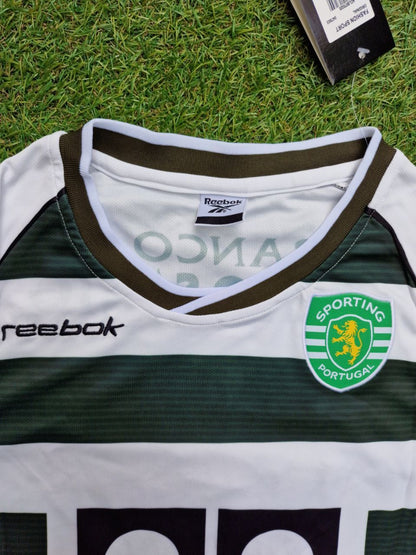 Sporting CP Lisbon Cristiano Ronaldo Number 28 Vintage Football Jersey Kit