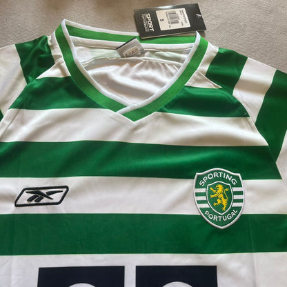 Cristiano Ronaldo First Football Jersey Sporting CP Lisbon 2001 2003