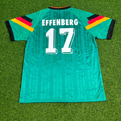 Stefan Effenberg Germany Deutschland 1992 Football Jersey