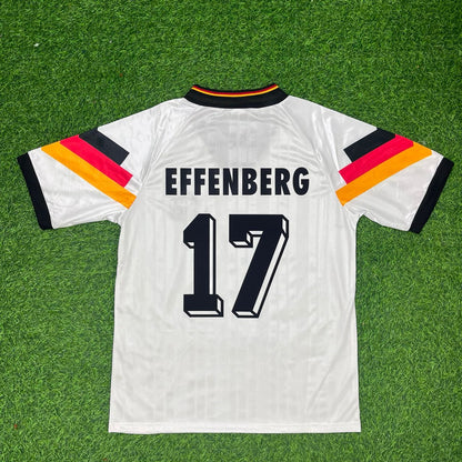 Stefan Effenberg Deutschland 1992 Retro Fußballtrikot Jersey
