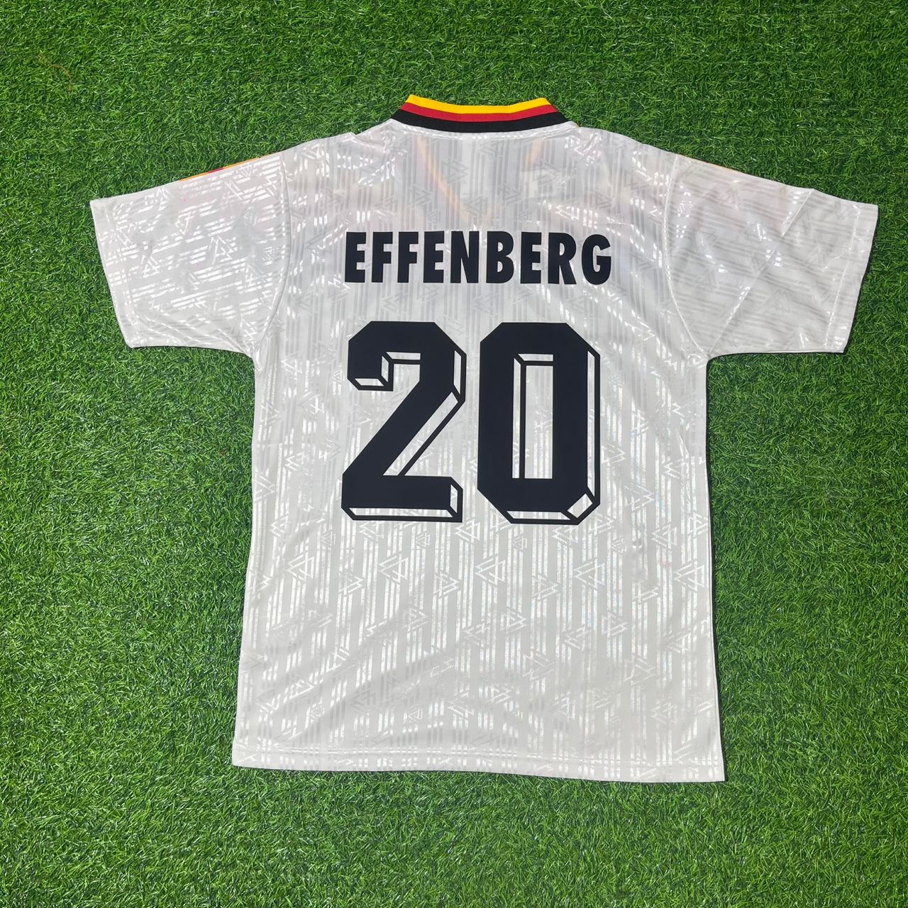 Germany World Cup 1994 Stefan Effenberg Deutschland Retro Football Jersey Kit