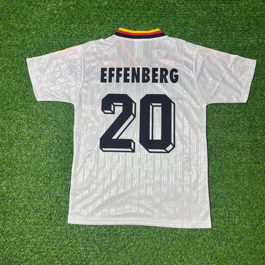 Germany World Cup 1994 Stefan Effenberg Deutschland Retro Football Jersey Kit