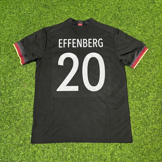 Stefan Effenberg #20 Germany Black Retro Football Jersey Paradise Edition