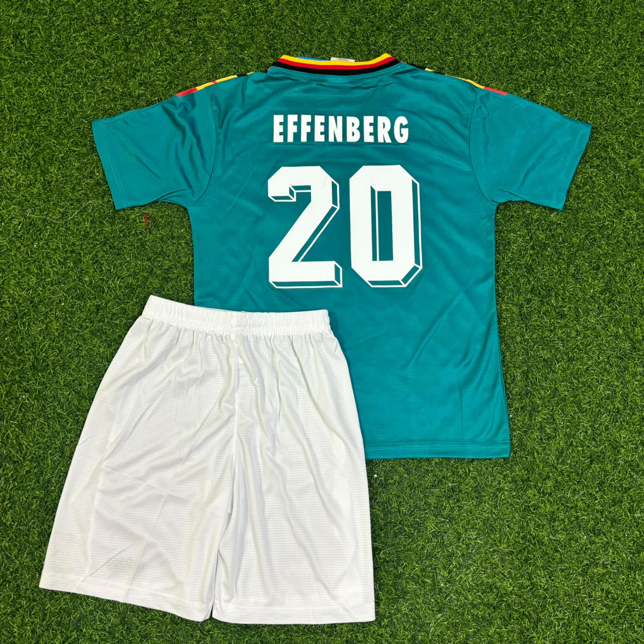 Stefan Effenberg Germany Deutschland 1994 World Cup Kids Football Jersey