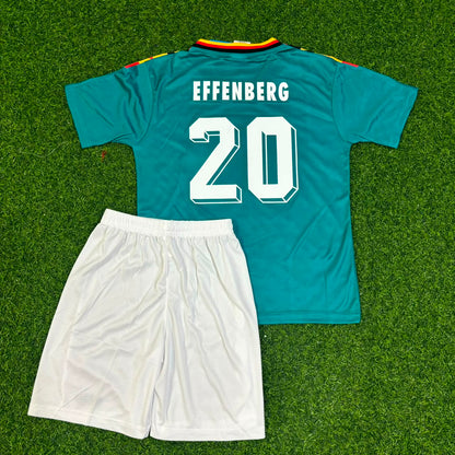 Stefan Effenberg Germany Deutschland 1994 World Cup Kids Football Jersey