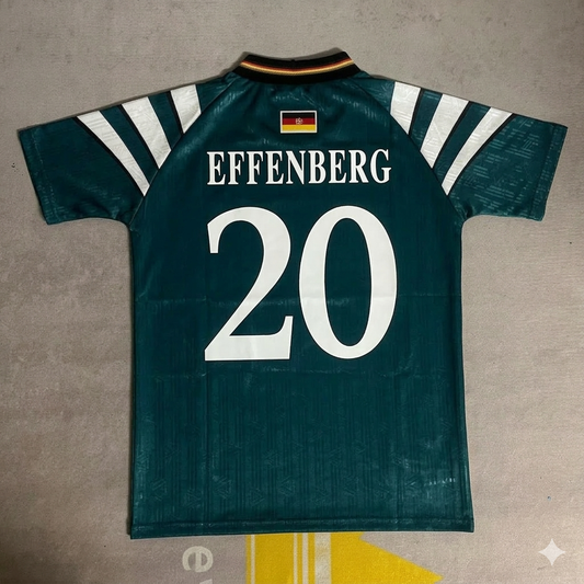 Stefan Effenberg Germany Deutschland Retro Football Jersey