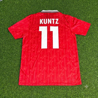 Stefan Kuntz FC Kaiserslautern Commemorative Retro Fußballtrikot Jersey