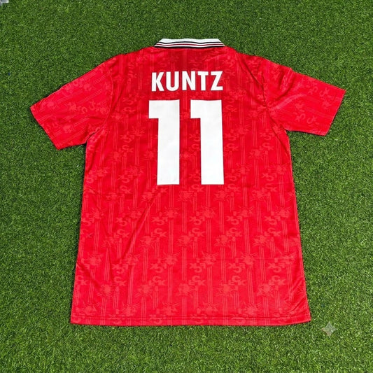 Stefan Kuntz FC Kaiserslautern Commemorative Retro Fußballtrikot Jersey