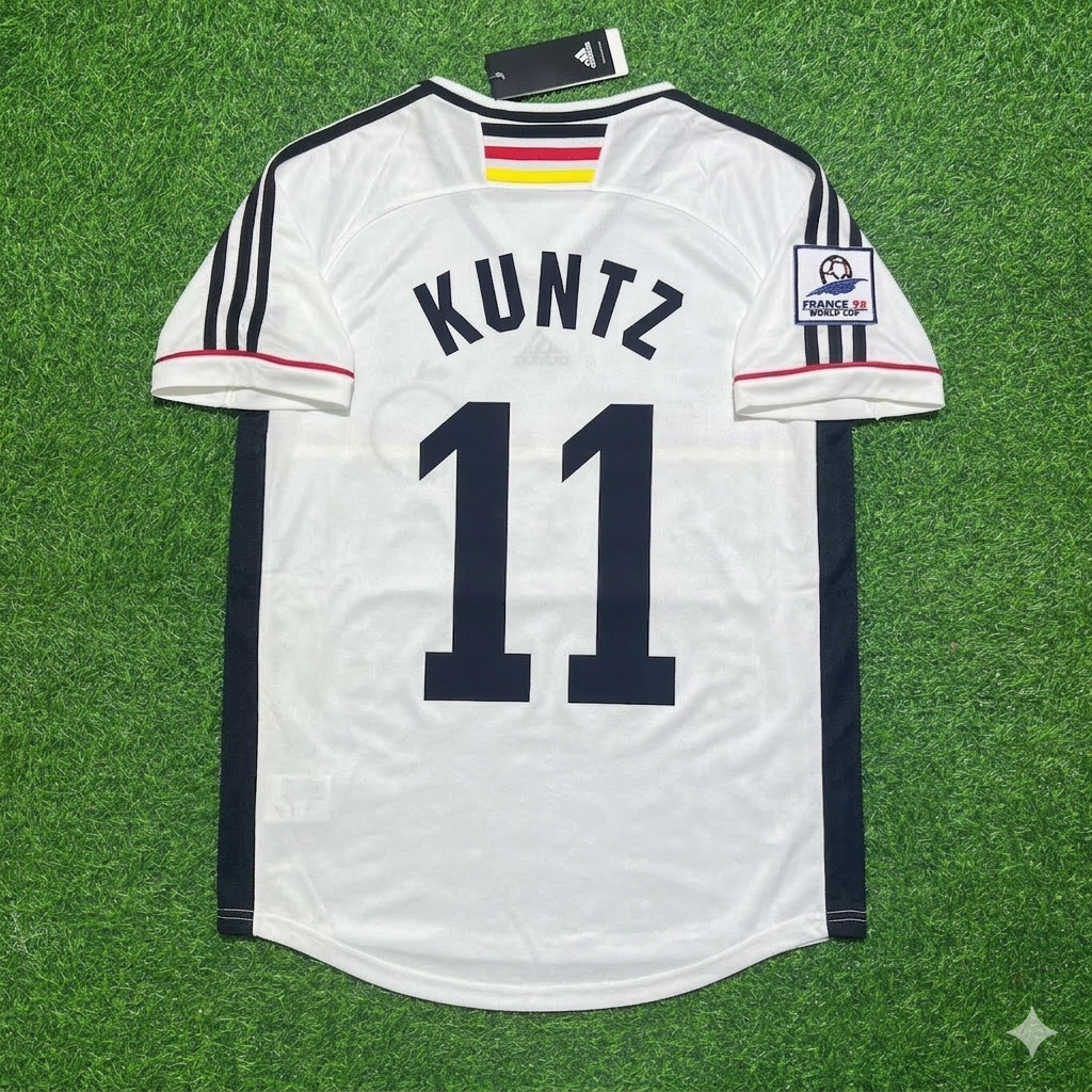 Stefan Kuntz Deutschland World Cup Retro Fußballtrikot