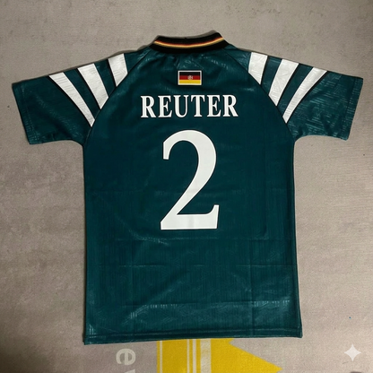 Stefan Reuter Germany Deutschland Retro Football Jersey