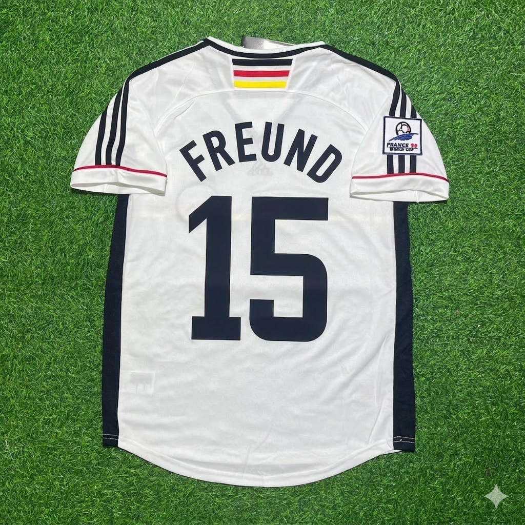 Steffen Freund Deutschland 1998 World Cup Retro Fußballtrikot