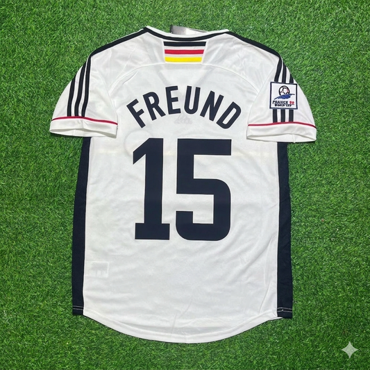 Steffen Freund Deutschland 1998 World Cup Retro Fußballtrikot