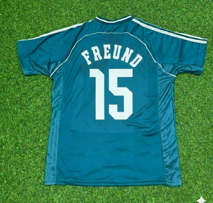 Germany World Cup 1998 Steffen Freund Away Retro Football Jersey
