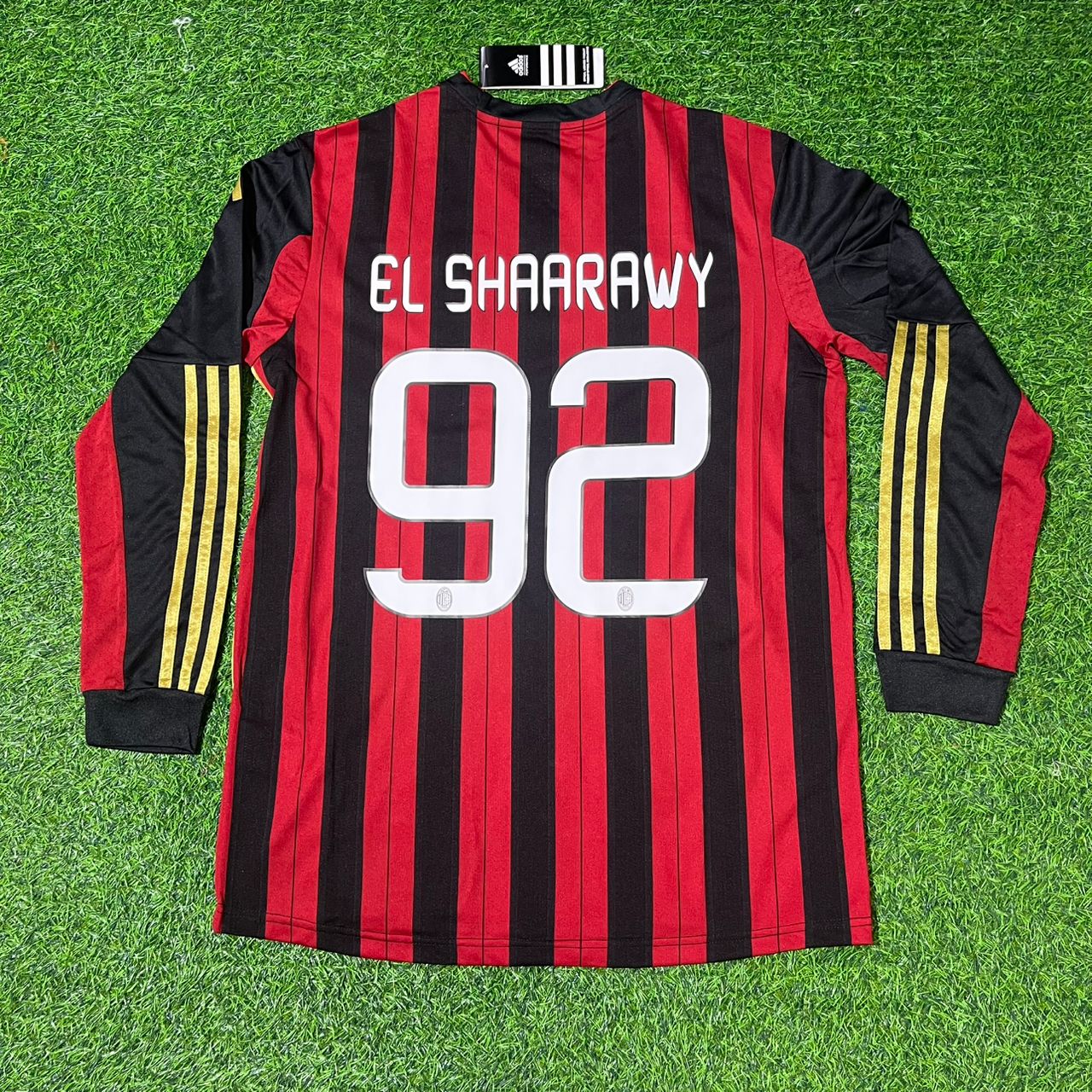 Stephan El Shaarawy AC Milan 2013/14 Long Sleeve Home Retro Football Jersey Collection