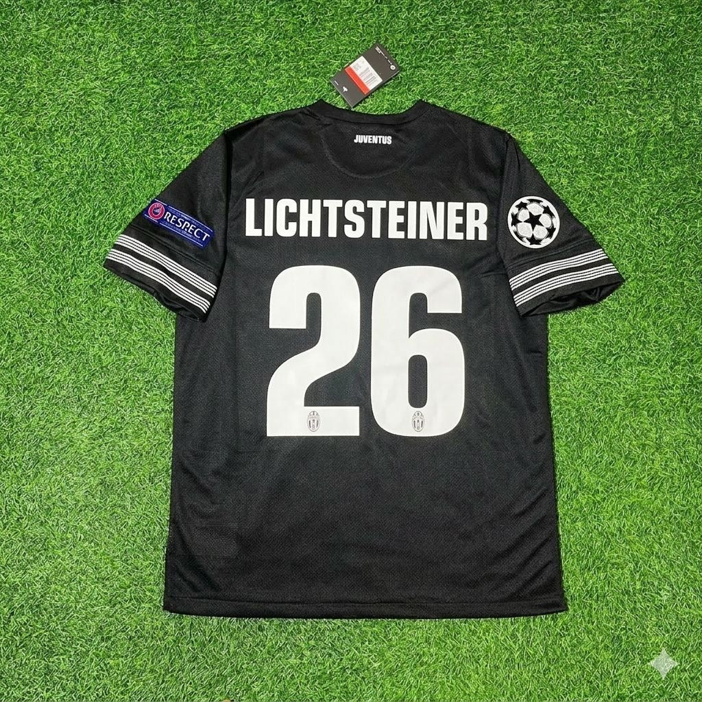 Stephan Lichtsteiner 26- Juventus Home 2012 2013 Season Retro Football Jersey