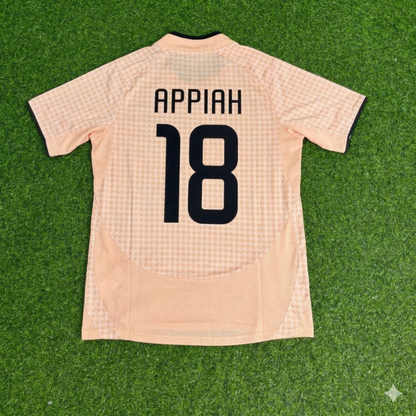 Stephen Appiah 18 Juventus 2003/2004 Away Retro Football Jersey Kit