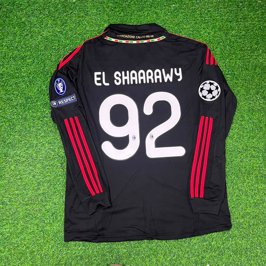 Stephen El Shaarawy AC Milan 2011/12 Red & Black Retro Football Jersey Collection