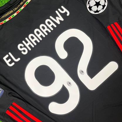 Stephen El Shaarawy AC Milan 2011/12 Red & Black Retro Football Jersey Collection