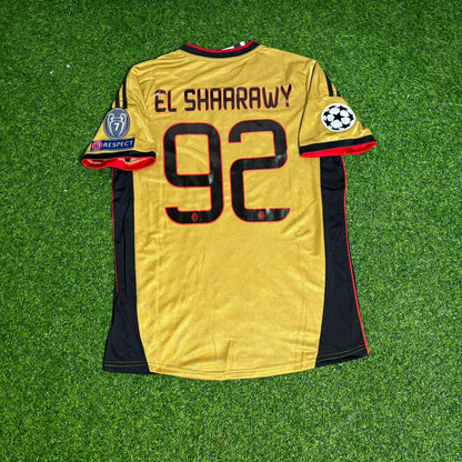 Stephen El Shaarawy AC Milan 2013/2014 Golden Retro Football Jersey Kit