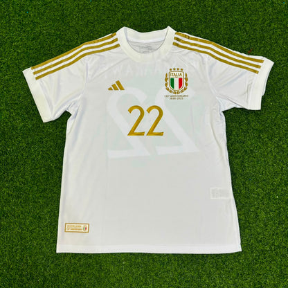 Stephen El Shaarawy - Italy White Anniversary Football Jersey Kit