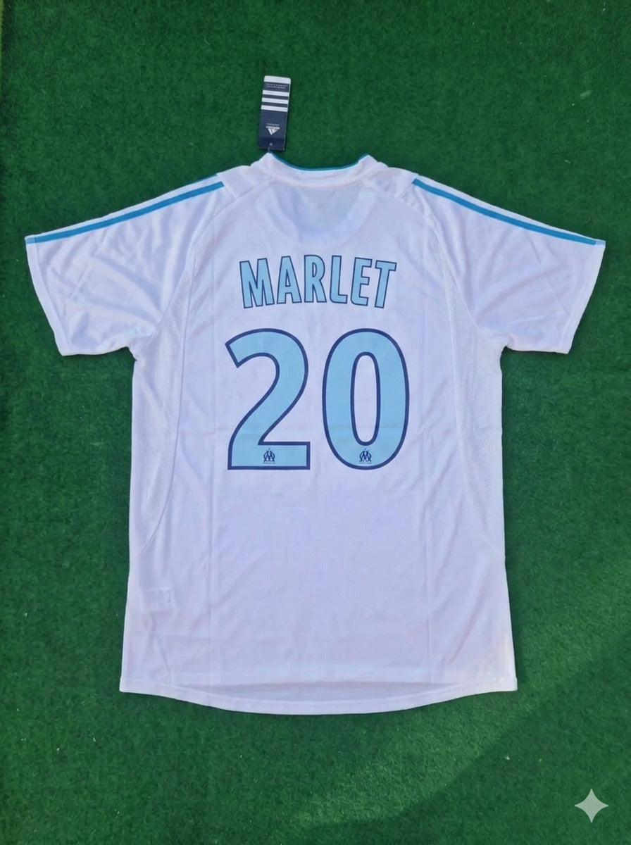 Steve Marlet 20- Olympique Marseille 2003/04 Home OM Football Jersey