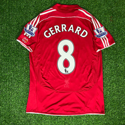 Steven Gerrard Liverpool 2007/08 Premier League Football Jersey