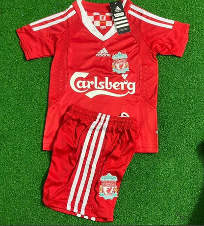Steven Gerrard Liverpool 2008 2010 Kids Soccer Kids Football Jersey Kit