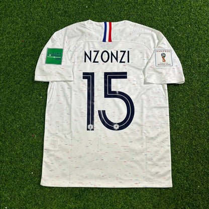 France World Cup 2018 Steven Nzonzi Football Jersey Kit