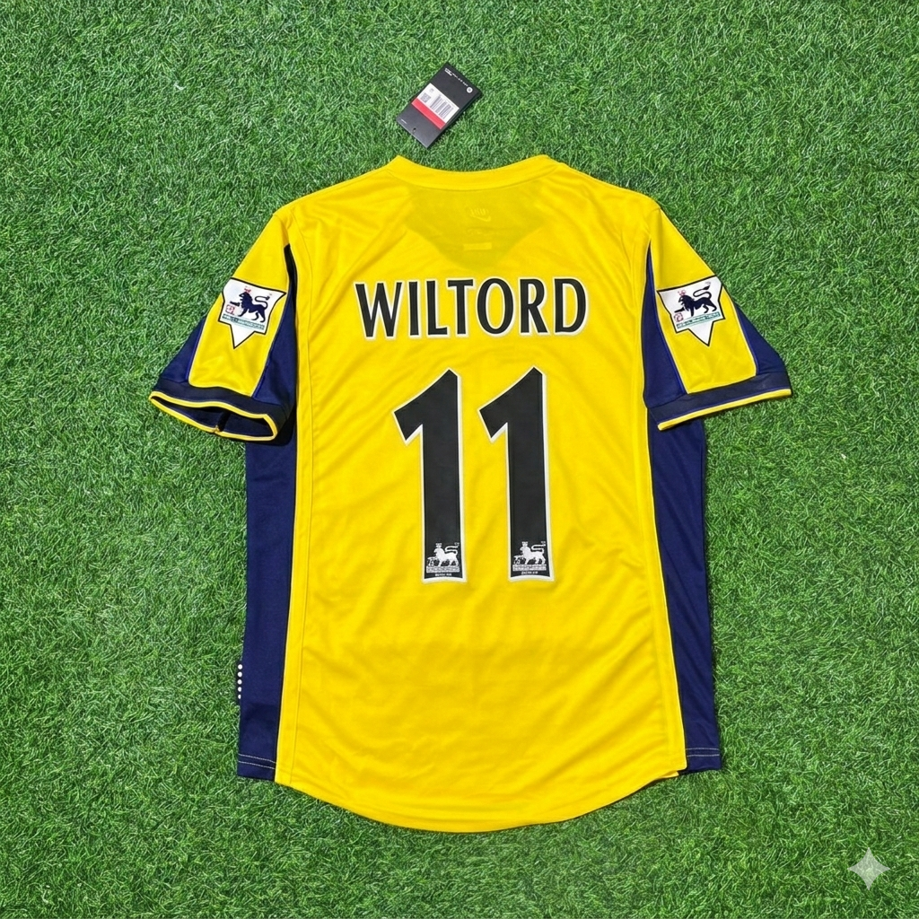 Sylvain Wiltord - Arsenal 2000 Retro Football Jersey