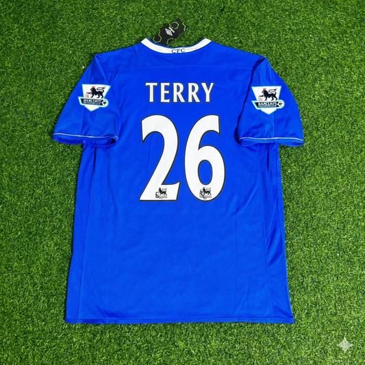 John Terry Chelsea 2003 2005 Season Home Navy Blue Retro Football Jersey
