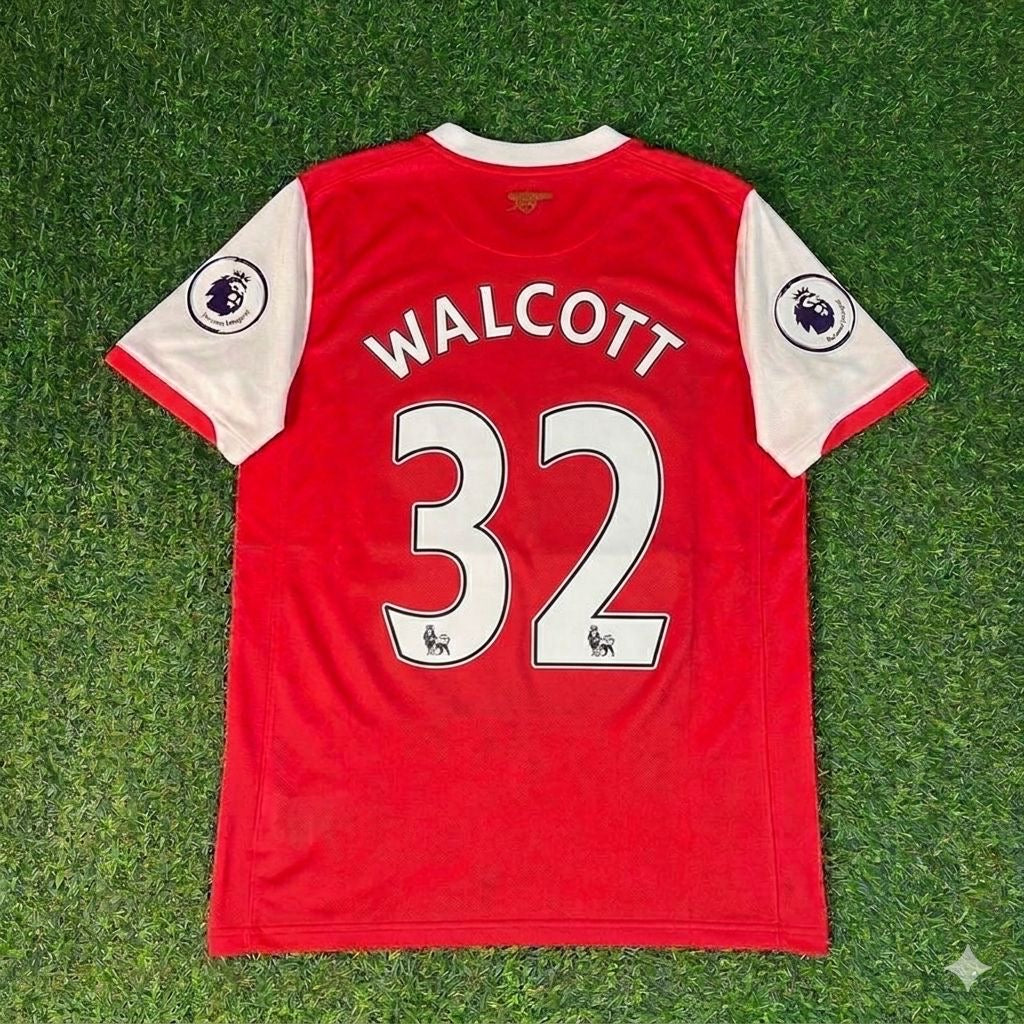 Theo Walcott #32 Arsenal 2006/2008 Season Retro Football Jersey