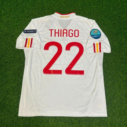 Thiago Alcantara Spain EURO 2012 Final Retro Football Jersey