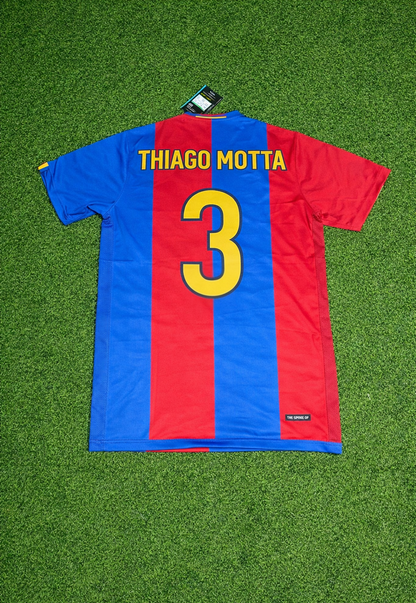 Thiago Motta Barcelona 2006/2007 Home Retro Football Jersey Kit
