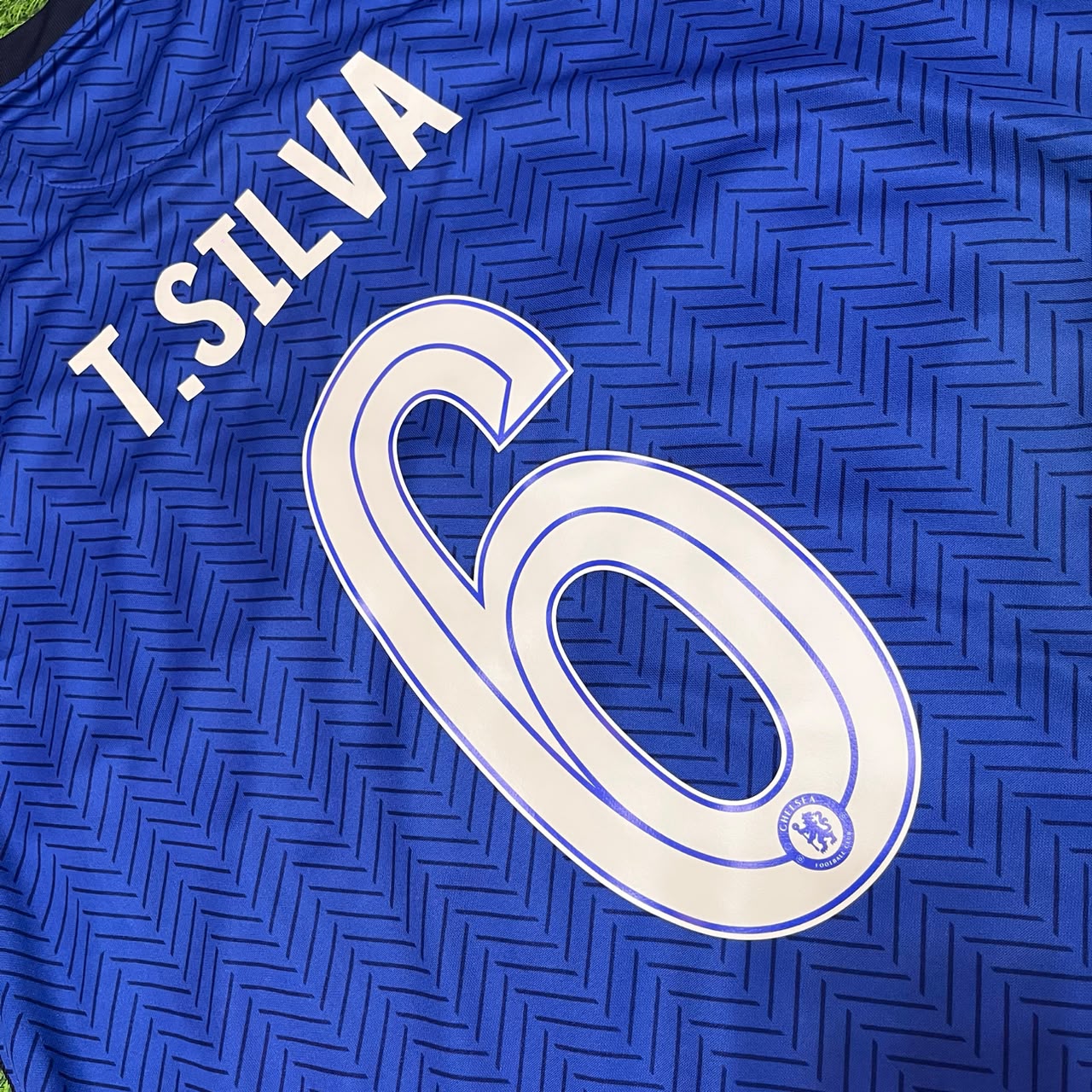 Thiago Silva 6- Chelsea 2021 Champions League Final Blue Retro Football Jersey Collection