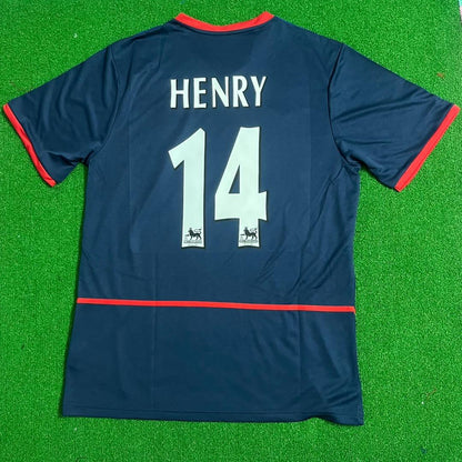 Thierry Henry 14 - Arsenal 2002/2004 Retro Football Jersey Kit