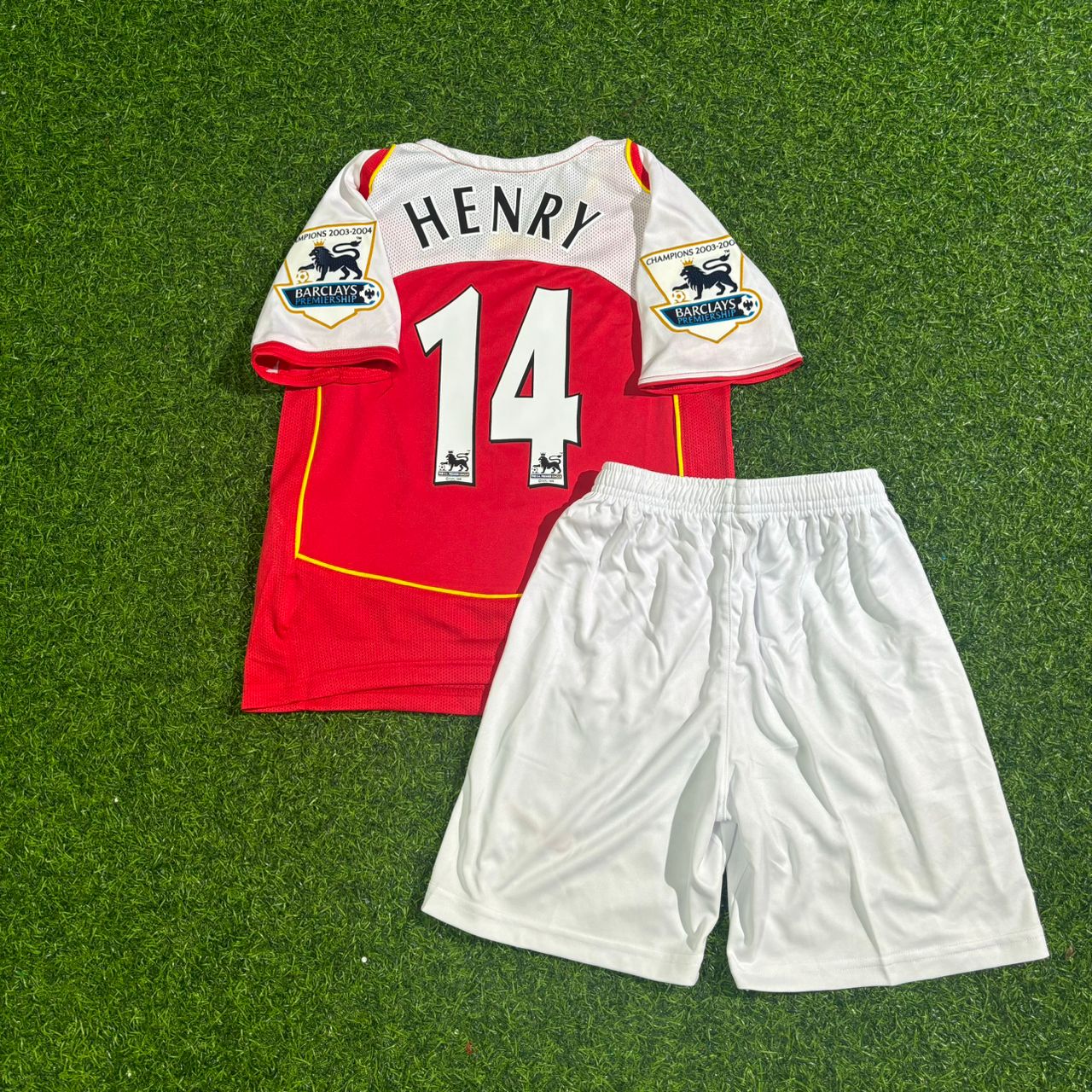 Thierry Henry Arsenal 2004-2005 Home Kids Football Jersey Collection