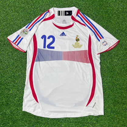 France World Cup 2006 Thierry Henry Final White Retro Kit