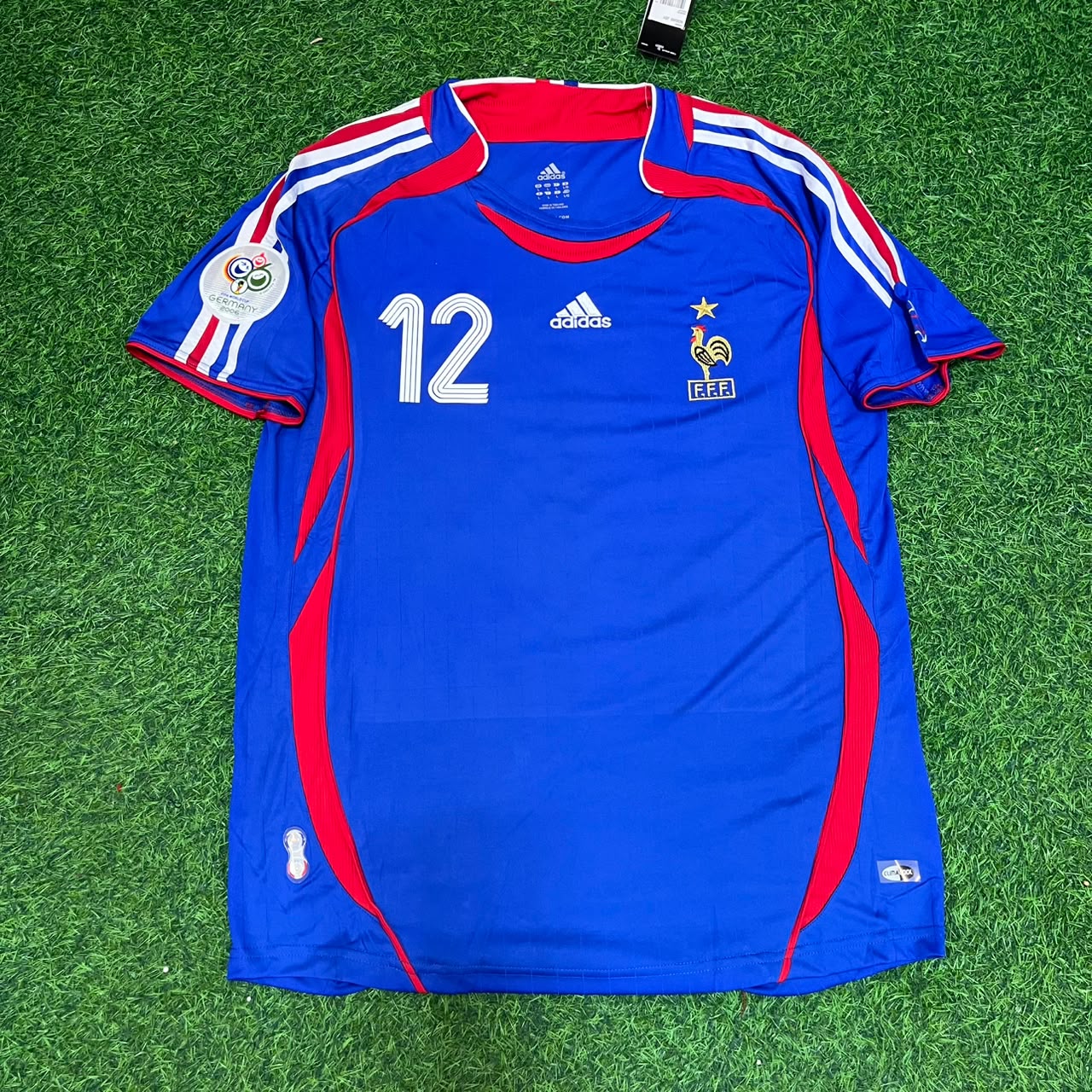 France World Cup 2006 Thierry Henry Blue Retro Kit